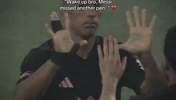 兄弟连❤！梅西失点后，苏亚雷斯和德保罗为梅西送上安慰